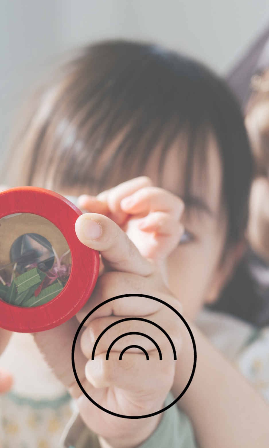 wo hands displaying handmade felt animal finger puppets, including a bear, fox, wolf, deer, hedgehog, and owl, against a light gray background.