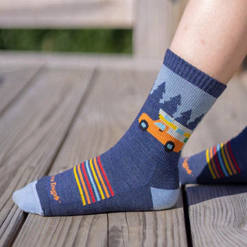 Kids Van Micro Crew Lightweight Hiking Sock | Darn Tough
