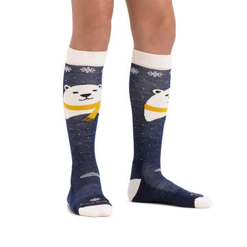 Kids Over the Calf Lightweight Ski and Snowboard Sock | Darn Tough