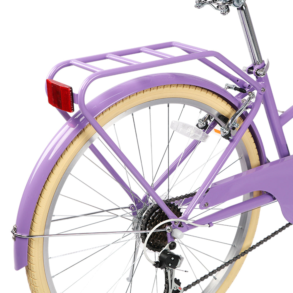Glerc Best Beach Cruiser Hybrid Kids Bike 26" - Missy