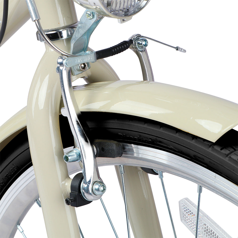 AVASTA 26" 6 Speed Hybrid Cruiser Black Tires Bike - Astrid