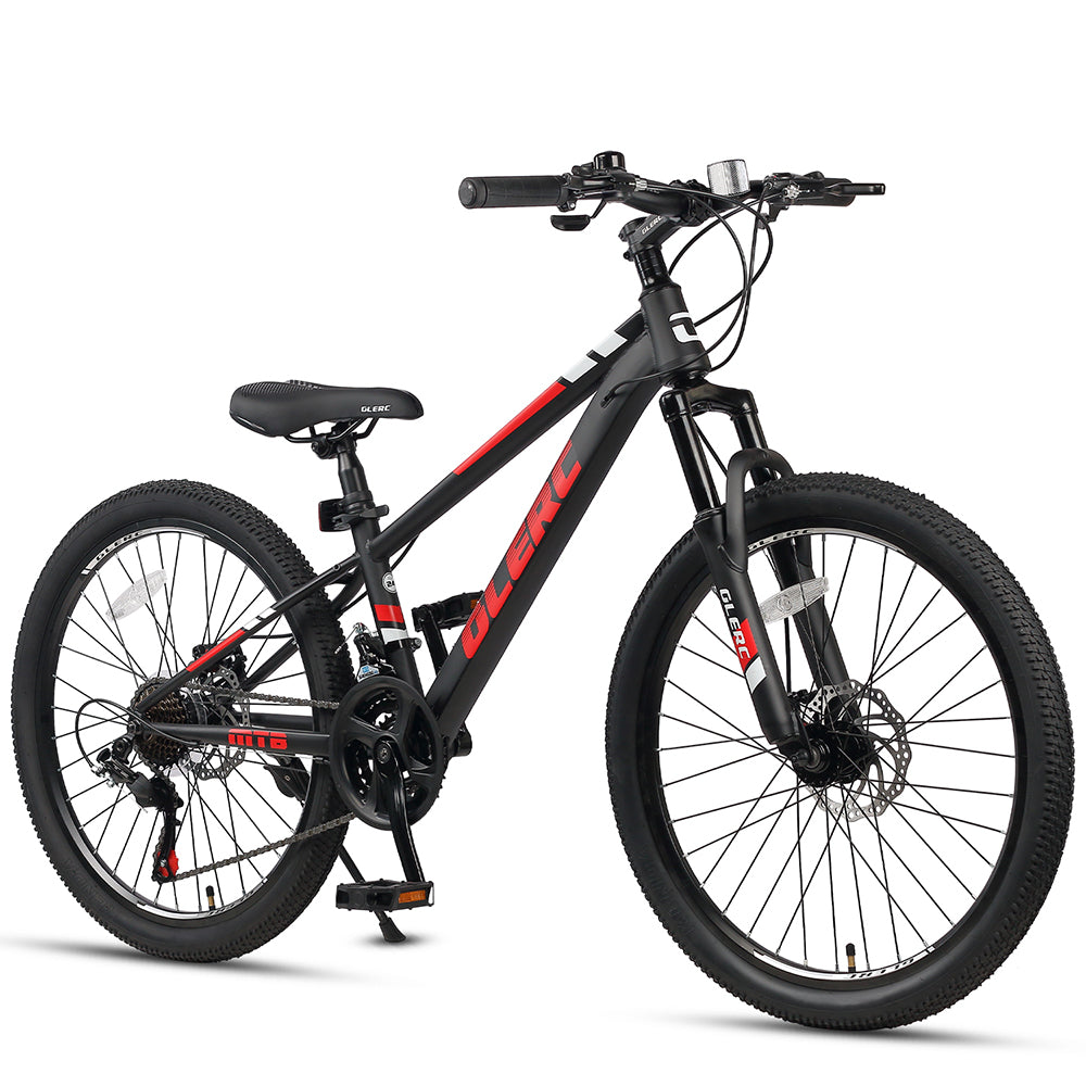 Glerc 24" Kids 21-Speed MTB with Disc Brakes - Skyline