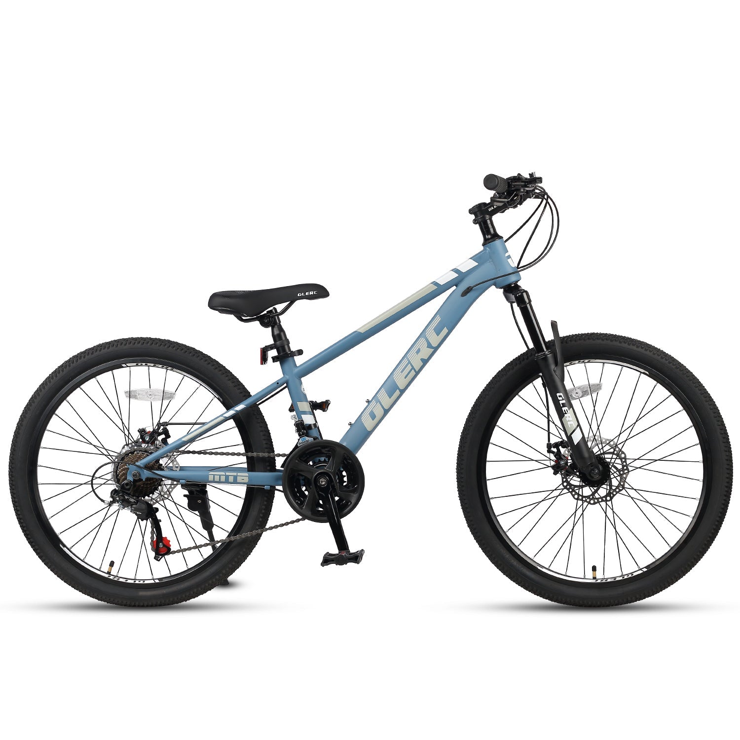 Glerc 24" Kids 21-Speed MTB with Disc Brakes - Skyline