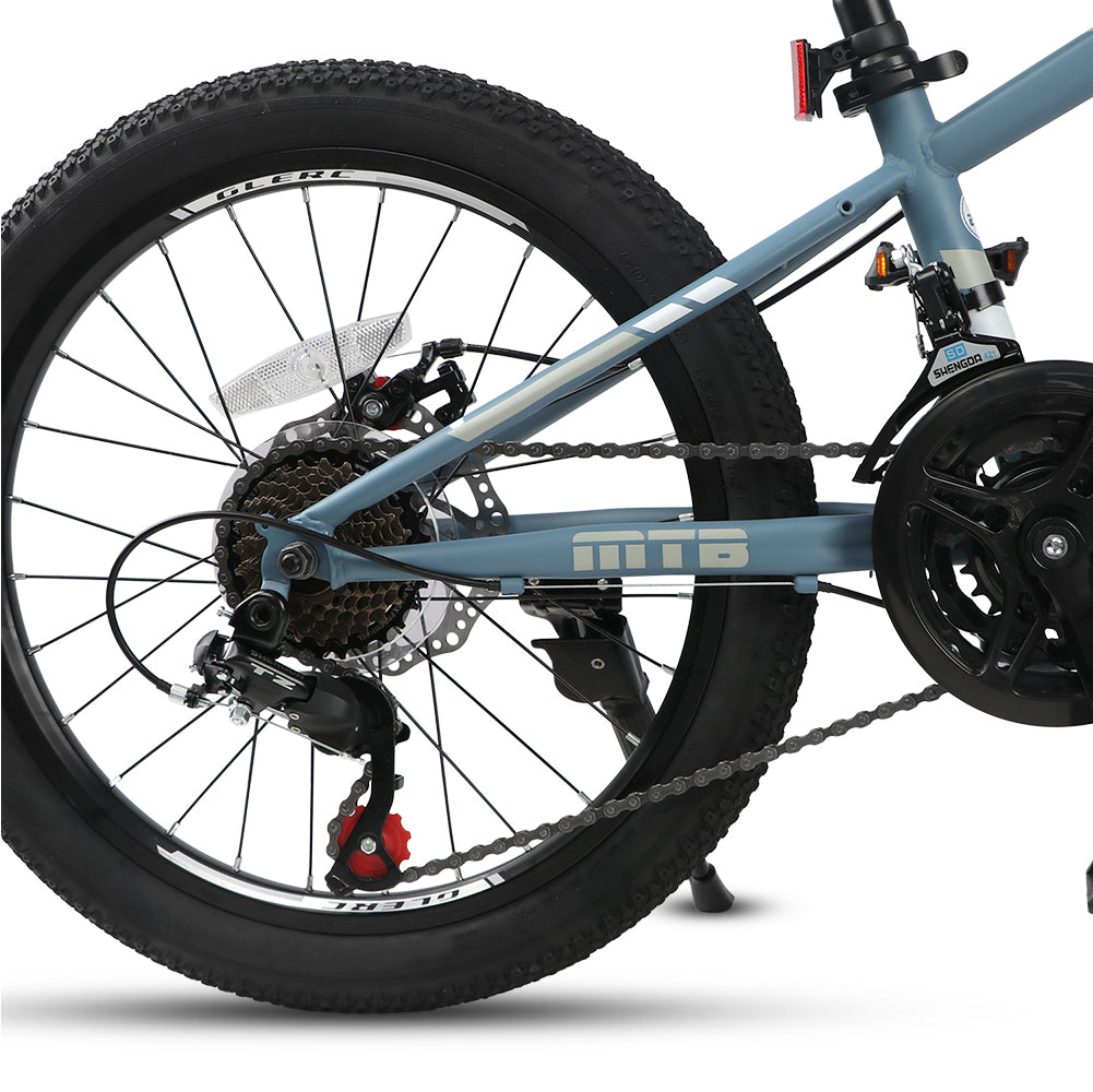Glerc 24" Kids 21-Speed MTB with Disc Brakes - Skyline