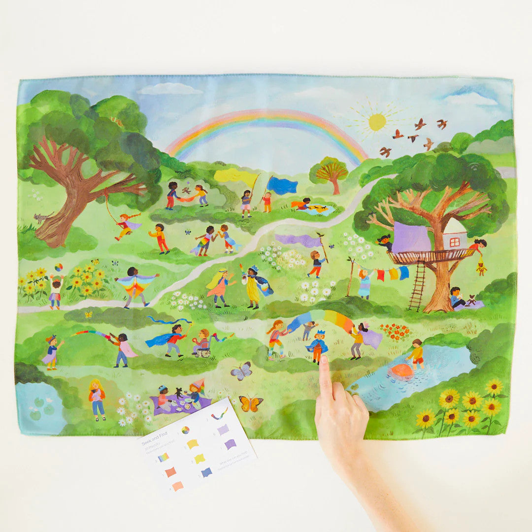 30 Ways to Play Seek and Find Playsilk