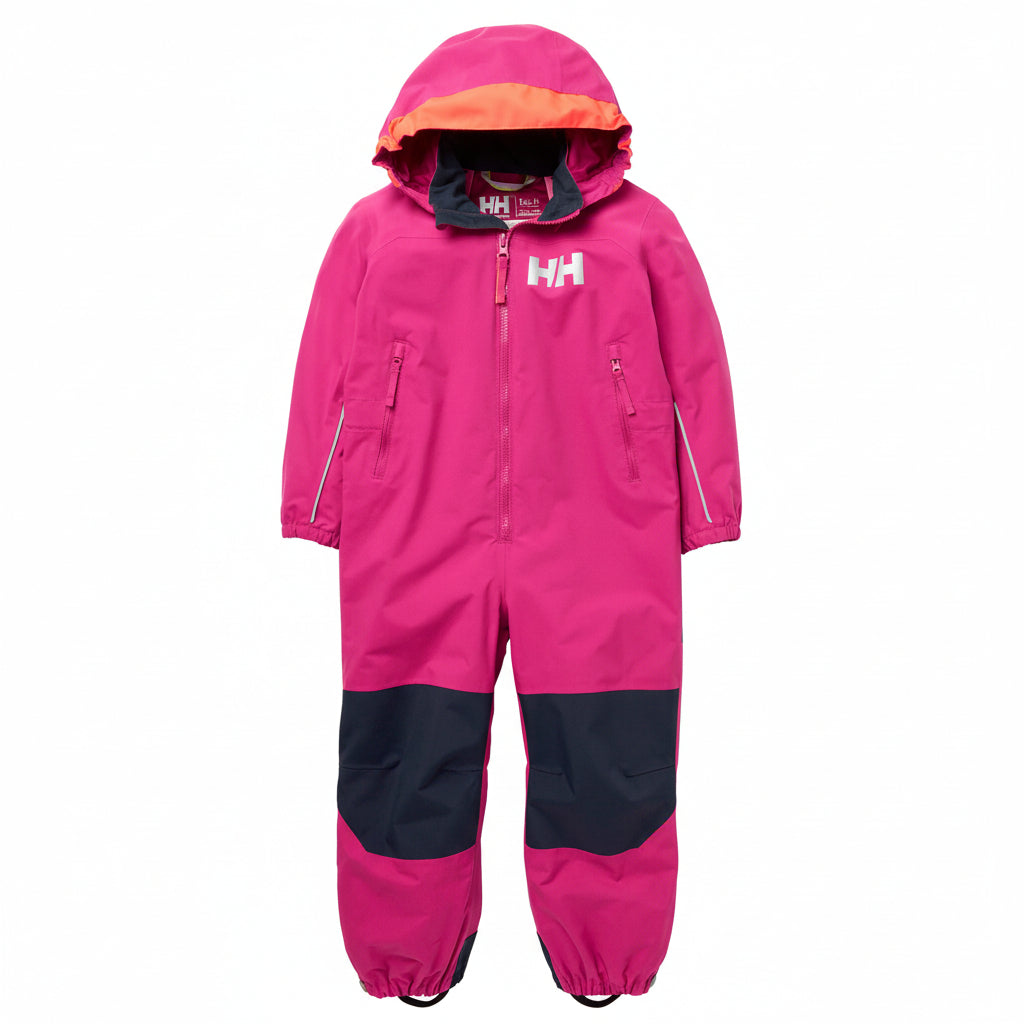Kids Waterproof Guard Rain Playsuit – Breathable | Helly Hansen #color_magenta