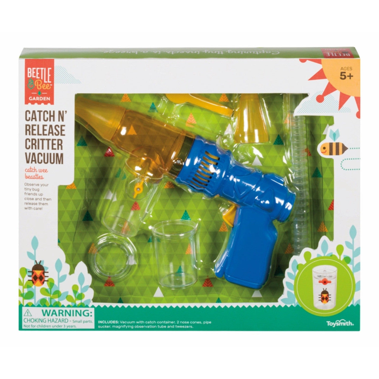 Beetle & Bee Bug Vacuum Set For Outdoor Play