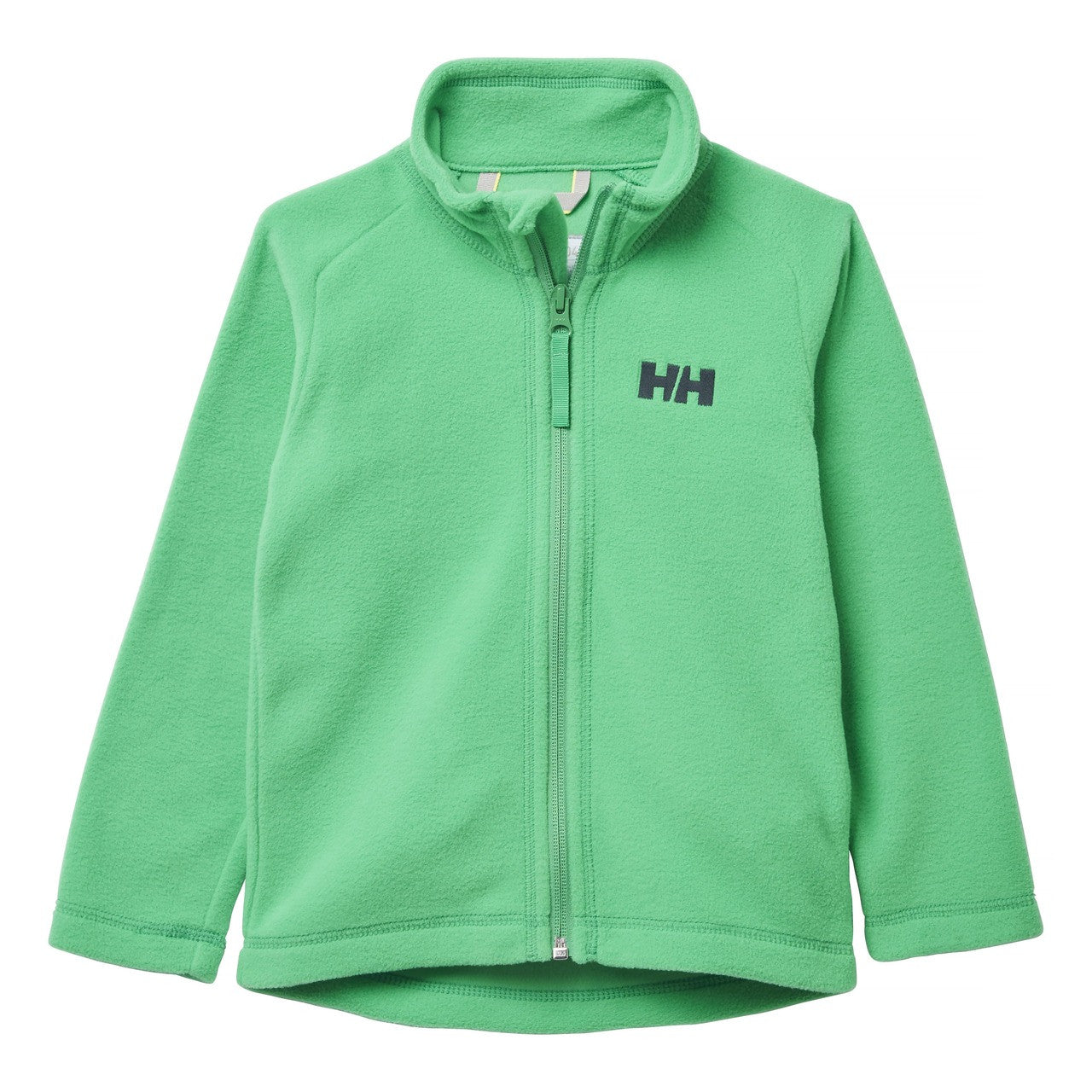 Kids Lightweight Fleece Daybreaker 2.0 Jacket – Zippered | Helly Hansen #color_bright-green