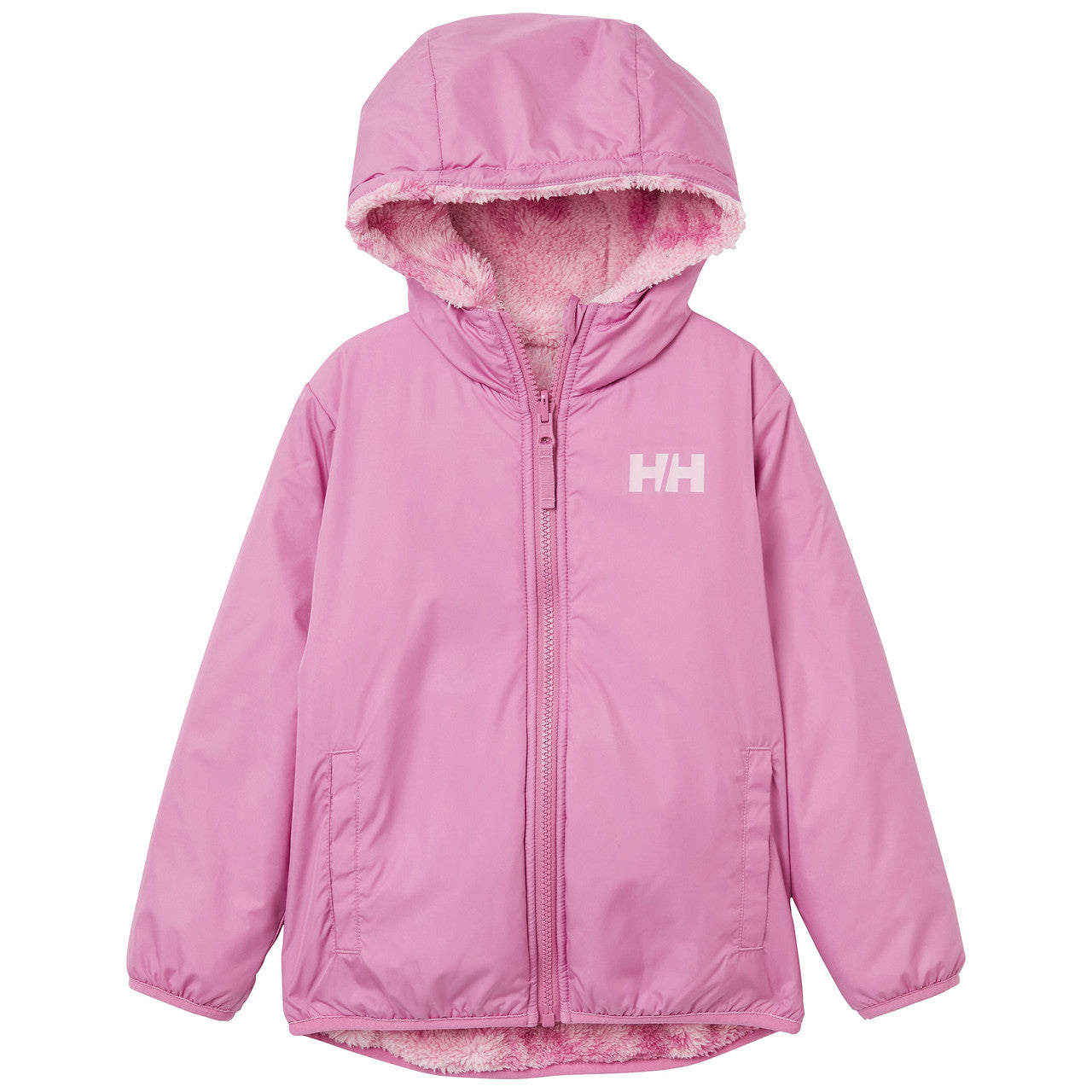 Kids Reversible Water Repellent Fleece Jacket | Helly Hansen #color_meta-pink