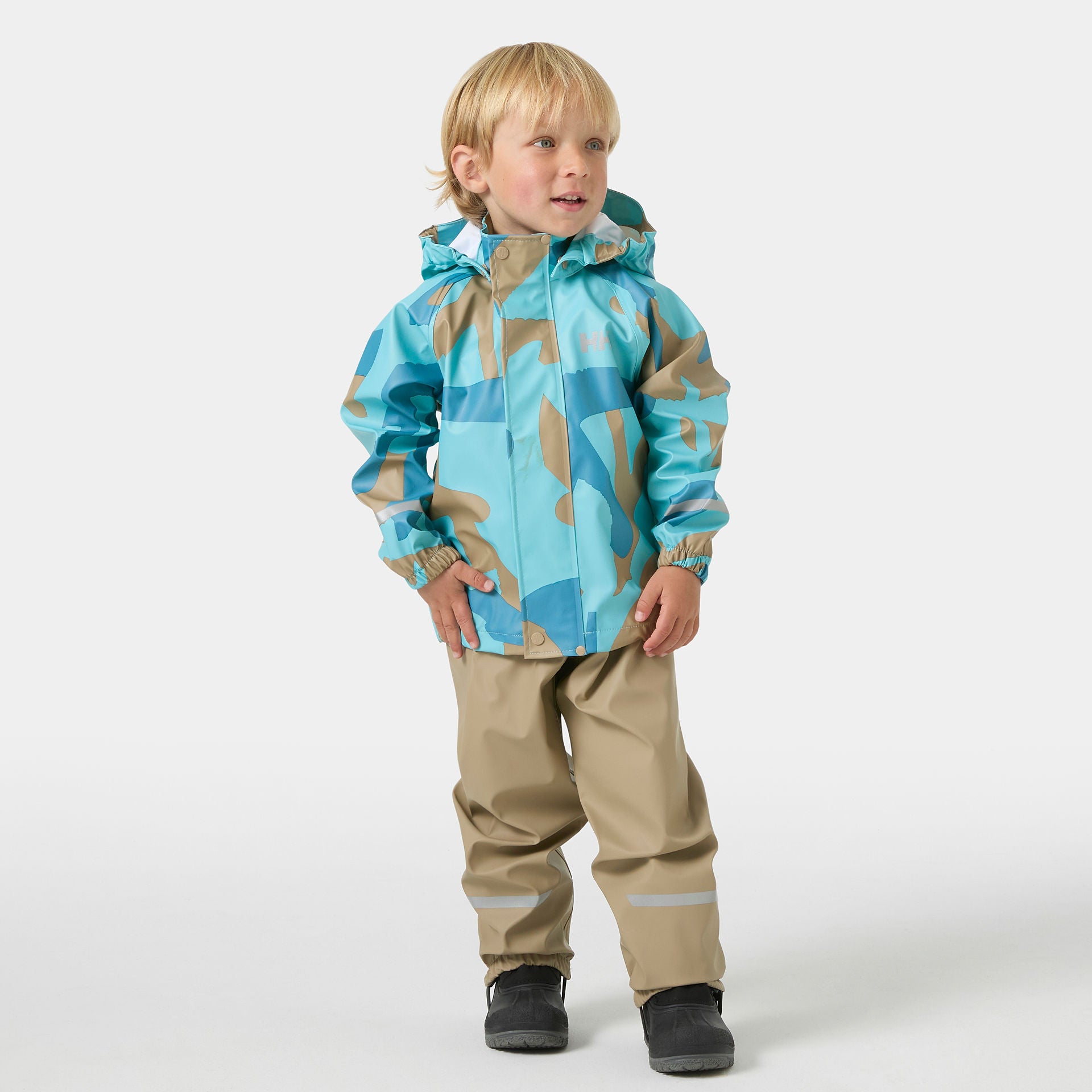 Kids Bergen 2.0 PU Rain Set | Fully Waterproof Puddle-Proof Set |