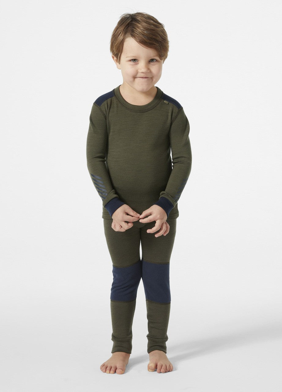 Kids Lifa Merino Wool 2-Piece Base Layer Set – LIFA Merino | Helly Hansen