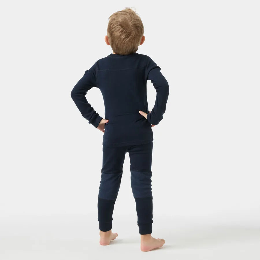Kids Lifa Merino Wool 2-Piece Base Layer Set – LIFA Merino | Helly Hansen