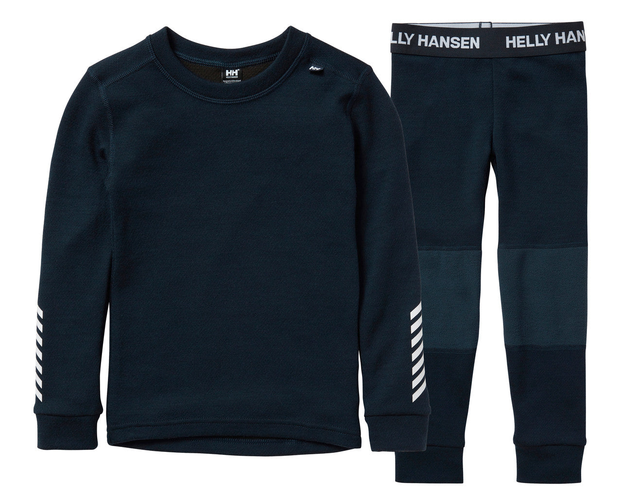 Kids Lifa Merino Wool 2-Piece Base Layer Set – LIFA Merino | Helly Hansen #color_navy