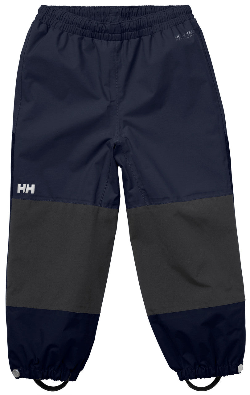 Kids Waterproof Shelter Rain Pants – Breathable, Pull on | Helly Hansen #color_navy