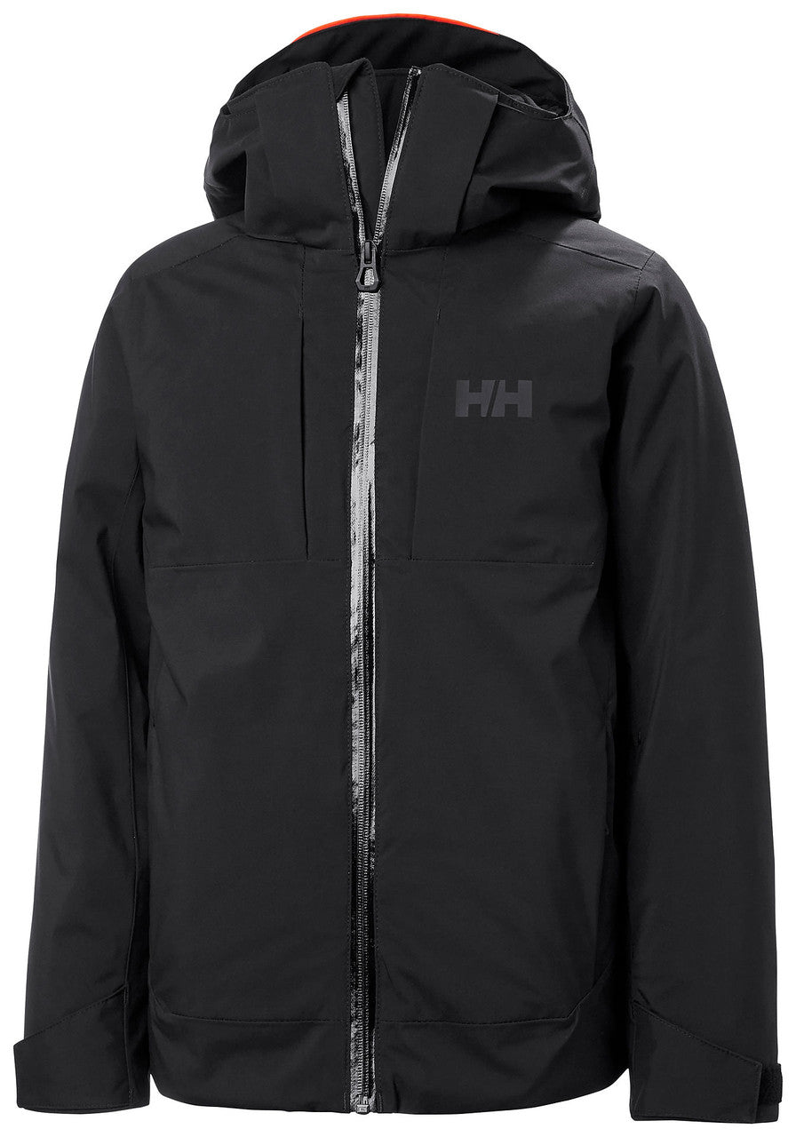 Juniors Waterproof Alpha Winter & Ski Jacket | Helly Hansen #color_black