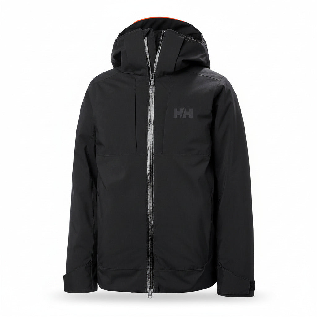 Juniors Waterproof Alpha Winter & Ski Jacket | Helly Hansen #color_black