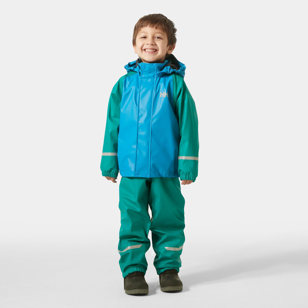 Kids Fleece-Lined Waterproof Bergen 2.0 Rain Set – Jacket & Pants, Lined | Helly Hansen