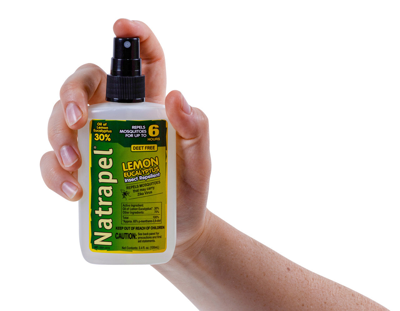 Natural Insect Repellent Lemon Eucalyptus Spray-3.4oz | Natrapel