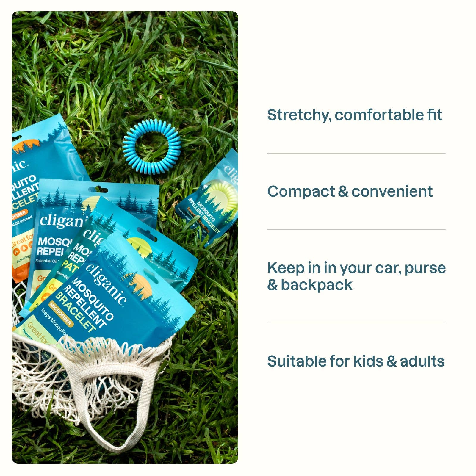Mosquito Repellent Bracelets | 1 Box- 25 Count