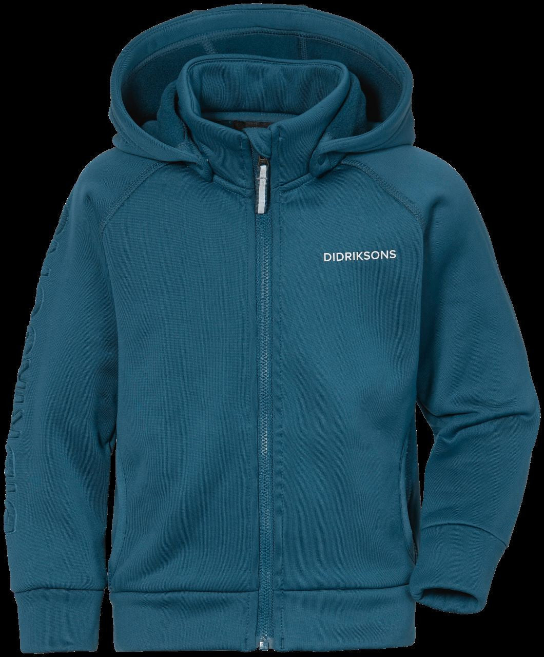 Kids Corin Technical Zip Jacket – Mid Layer | Didriksons #color_dive-blue
