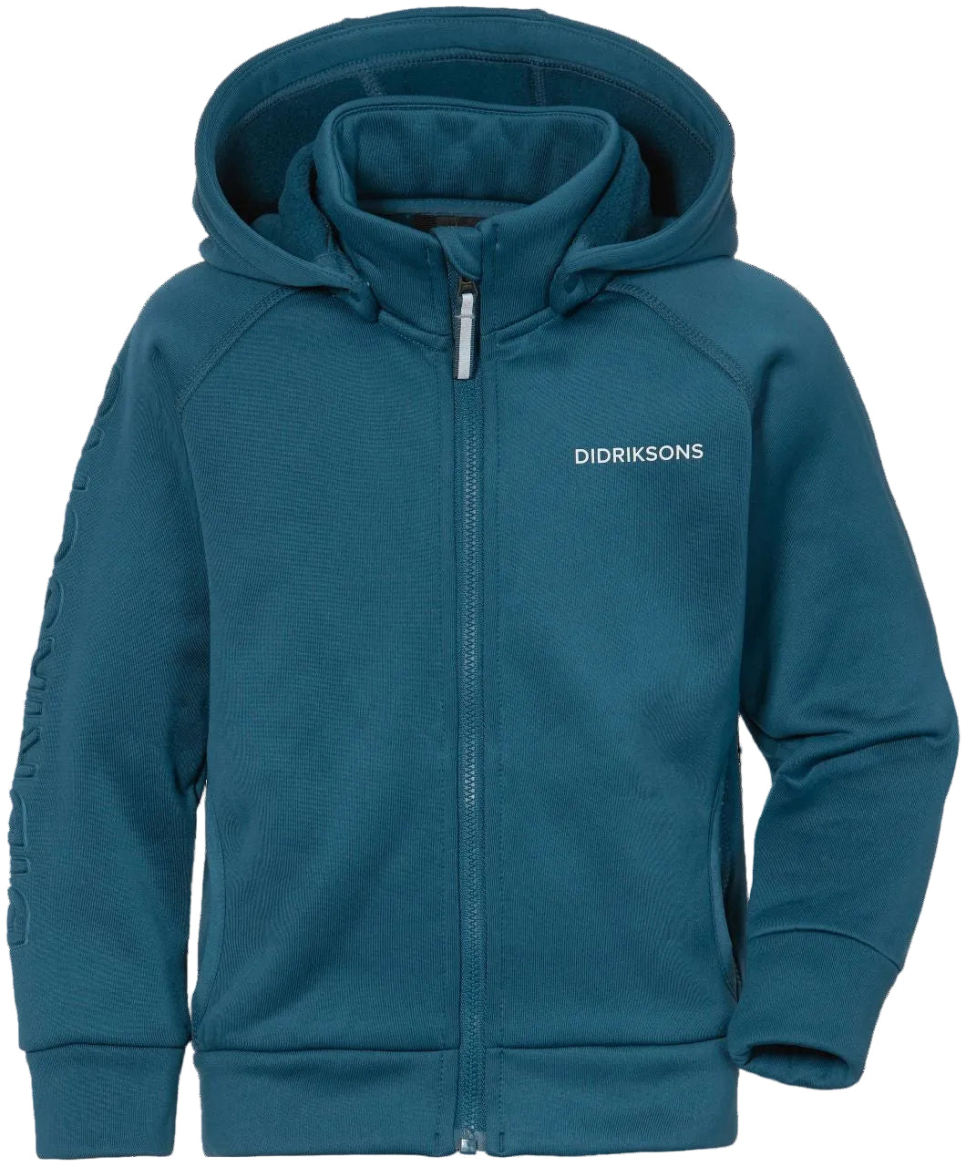 Kids Corin Technical Zip Jacket – Mid Layer | Didriksons #color_dive-blue