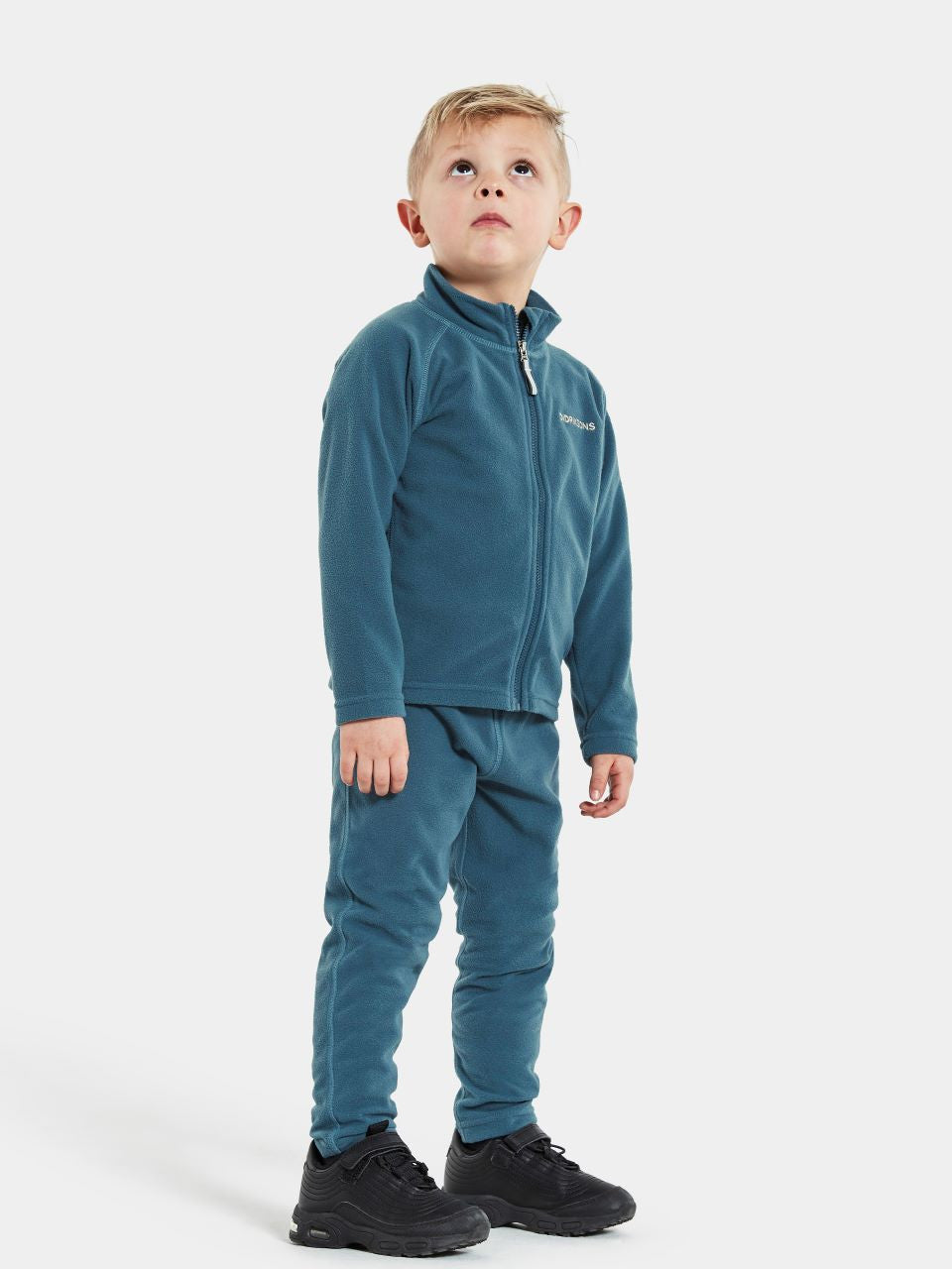 Kids Monte Full Zip Fleece Jacket – Mid Layer| Didriksons