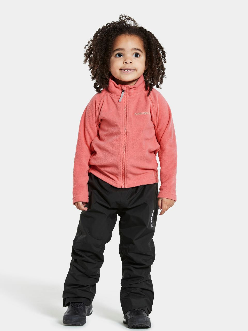 Kids Monte Full Zip Fleece Jacket – Mid Layer| Didriksons