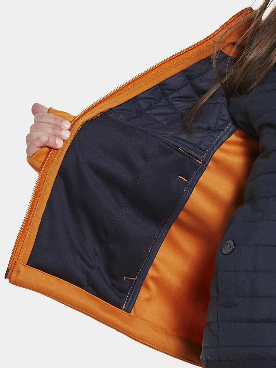 Kids Perfomance Fleece Briska Hybrid Jacket | Didriksons