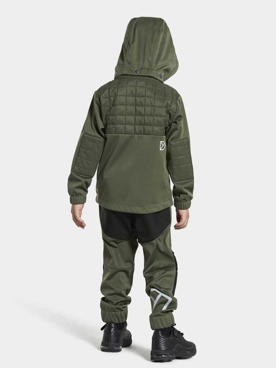 Kids Perfomance Fleece Briska Hybrid Jacket | Didriksons