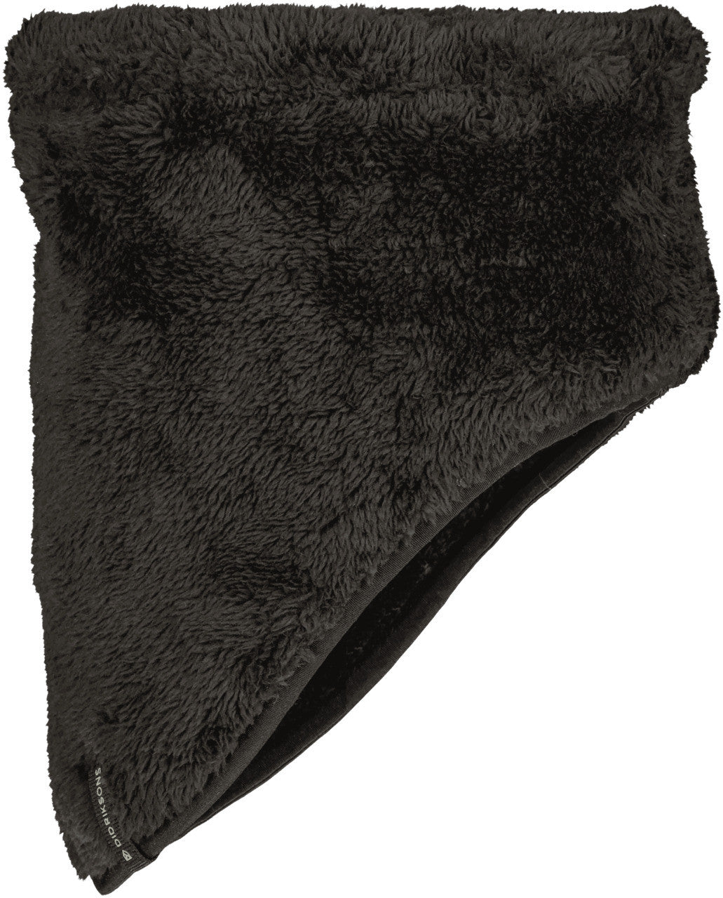 Kids High/Loft Pile Fleece Neckwarmer | Didriksons #color_black