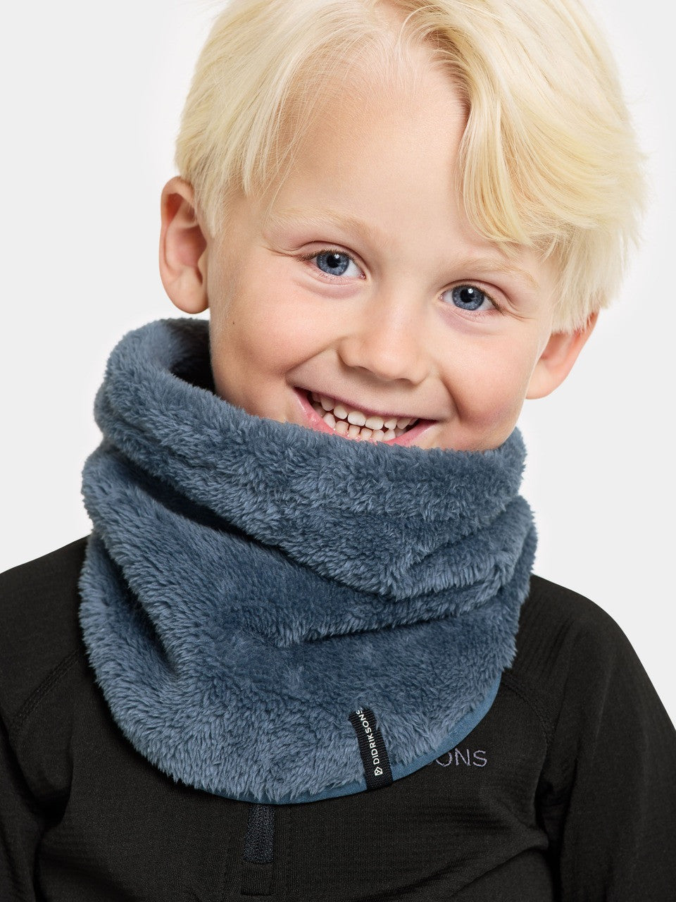 Kids High/Loft Pile Fleece Neckwarmer | Didriksons