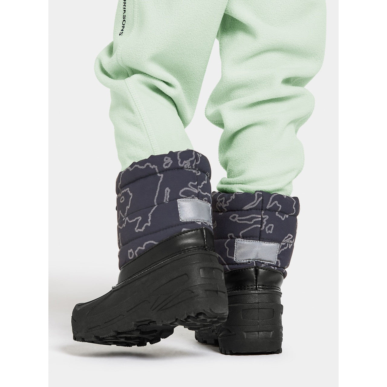 Kids Insulated Reflective Snow Boots – Lumi| Didriksons