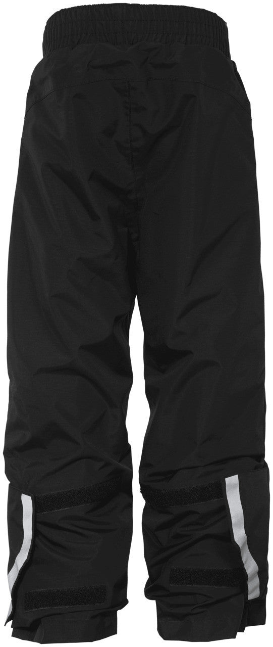 Kids Idur Breathable Pull on Rain Pants- Navy/Black – Water Resistant| Didriksons #color_black