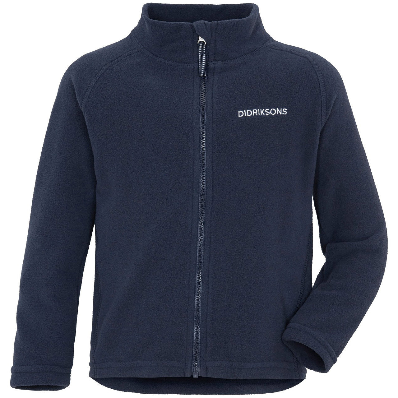 Kids Monte Mid Layer Fleece Jacket – Full Zip | Didriksons #color_navy