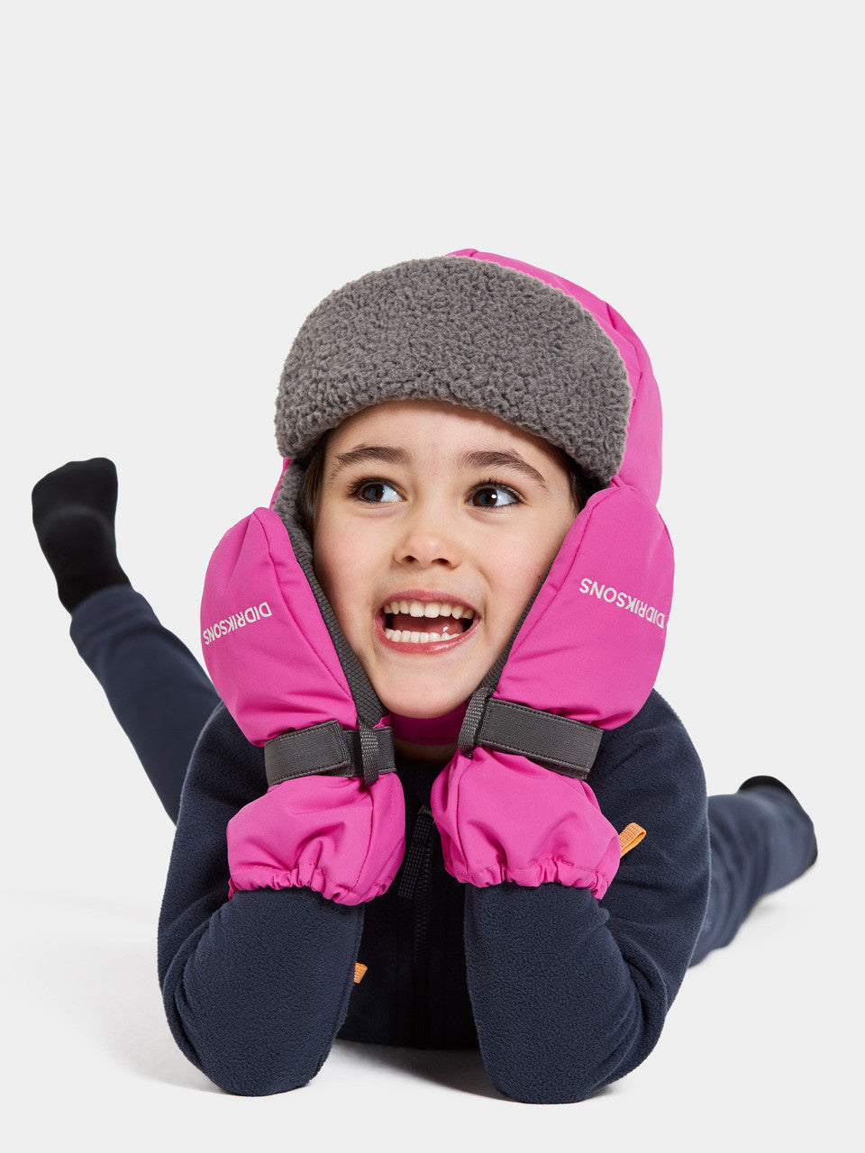 Kids Biggles Zip Winter Mittens – Insulated, Waterproof | Didriksons