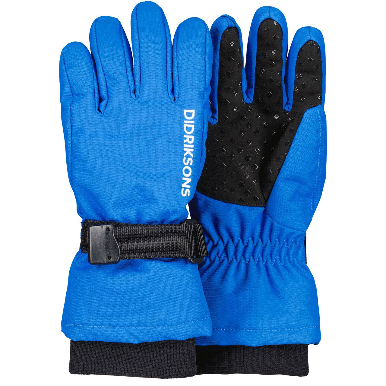 Kids Biggles Classic Cuff Winter Glove – Insulated, Waterproof | Didriksons #color_caribbean-blue