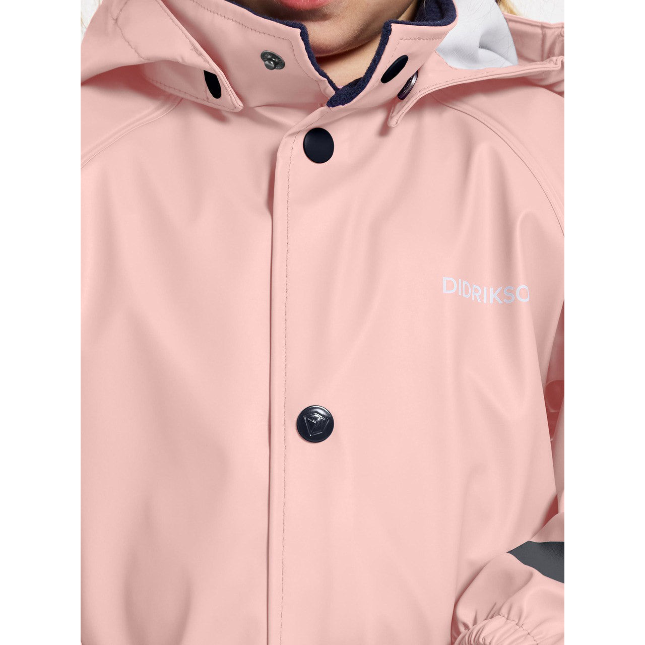 Kids Slaskeman Unlined Rain Set-Snap Jacket and Bibs – Waterproof, PU | Didriksons