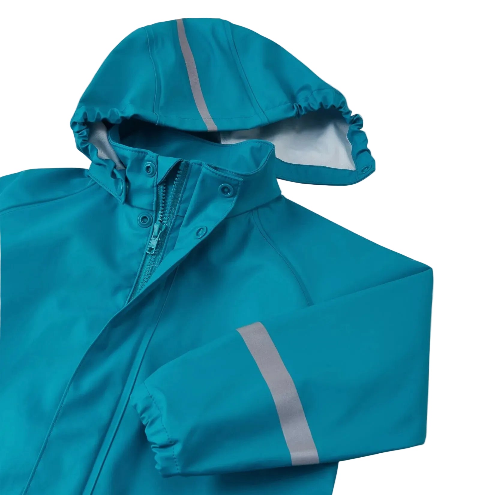 Kids Waterproof Lampi Rain Jacket - Unlined, PU | Reima
