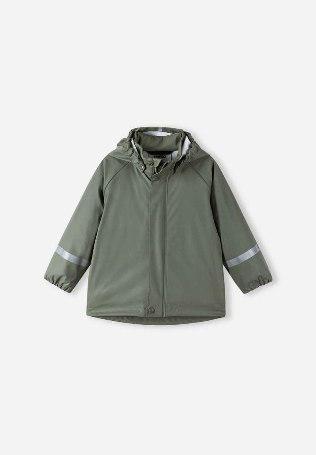 Kids Waterproof Lampi Rain Jacket - Unlined, PU | Reima