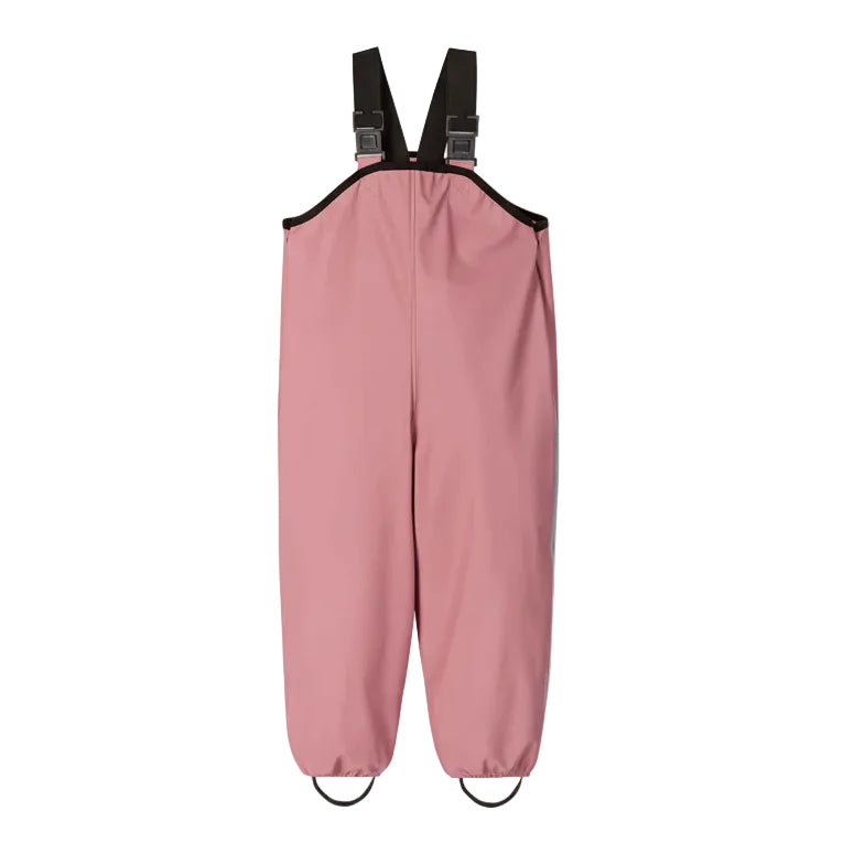 Kids Waterproof Lammikko Rain Bibs - Unlined | Reima #color_rose-blush
