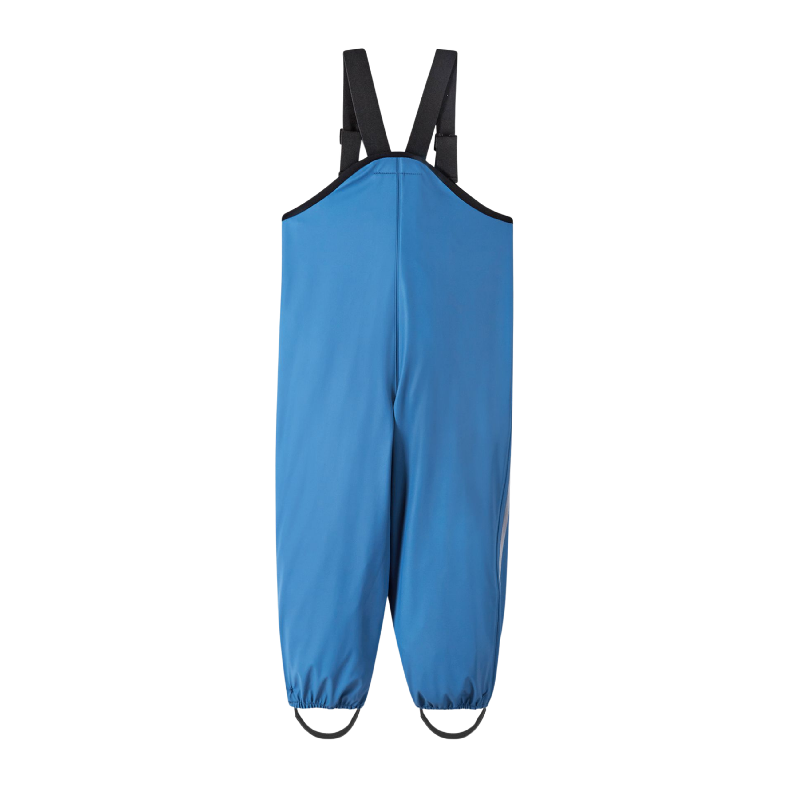 Kids Waterproof Lammikko Rain Bibs - Unlined | Reima #color_denim-blue