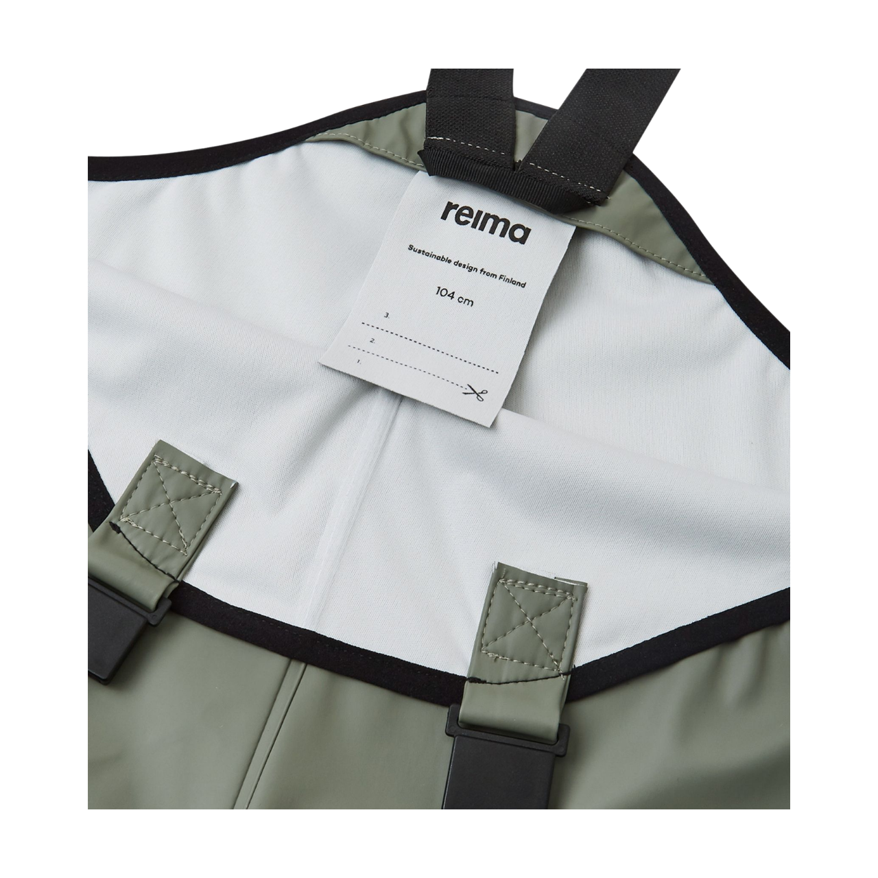 Kids Waterproof Lammikko Rain Bibs - Unlined | Reima