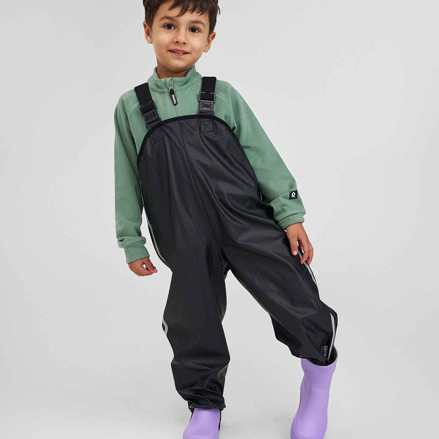 Kids Waterproof Lammikko Rain Bibs - Unlined | Reima