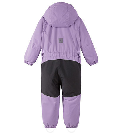 Kids Waterproof Kaunisto Snowsuit - Reinforced Knees | Reima #color_lilac-amethyst