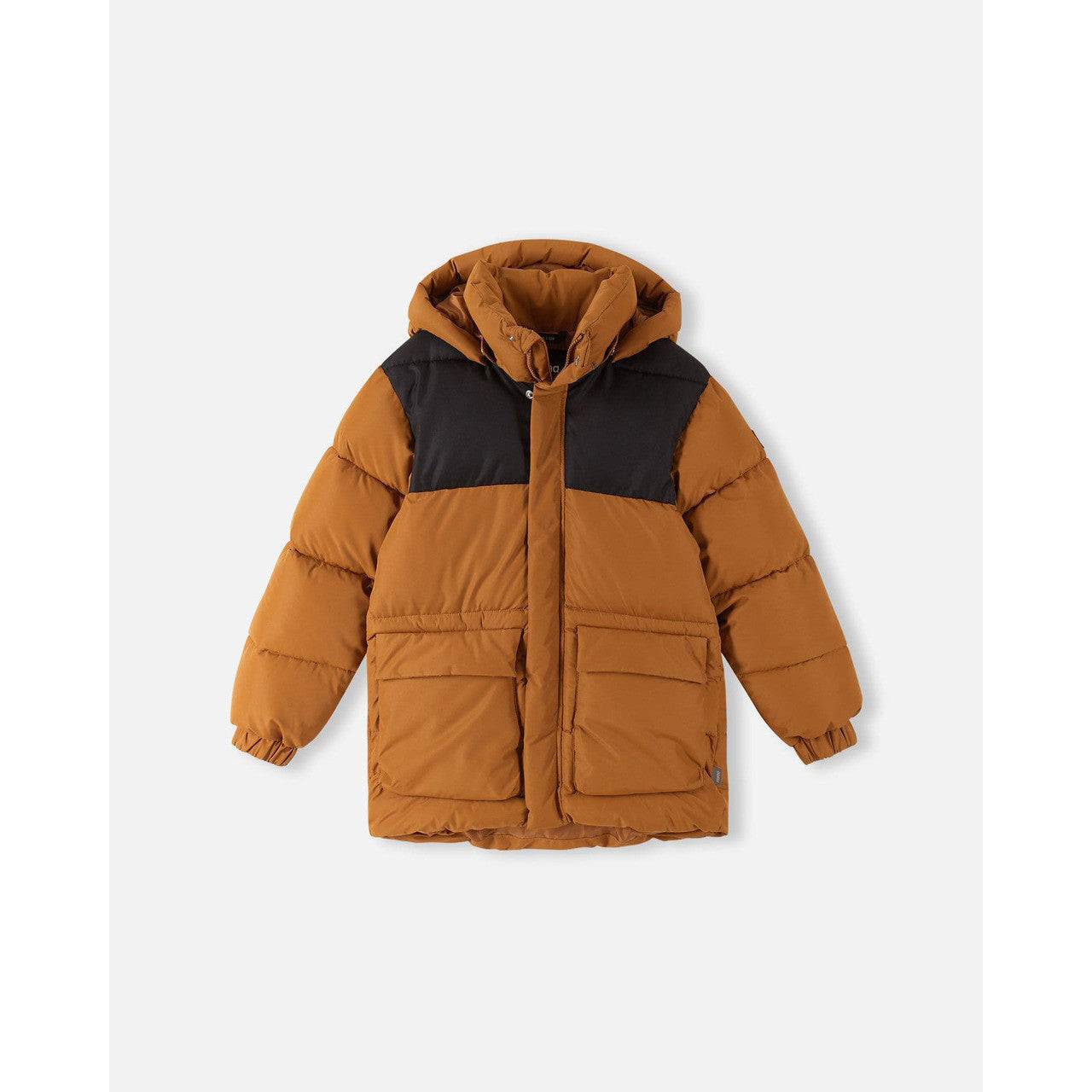 Kids Insulated Warm Toukola Winter Jacket - Waterproof Puffer | Reima #color_cinnamon-brown