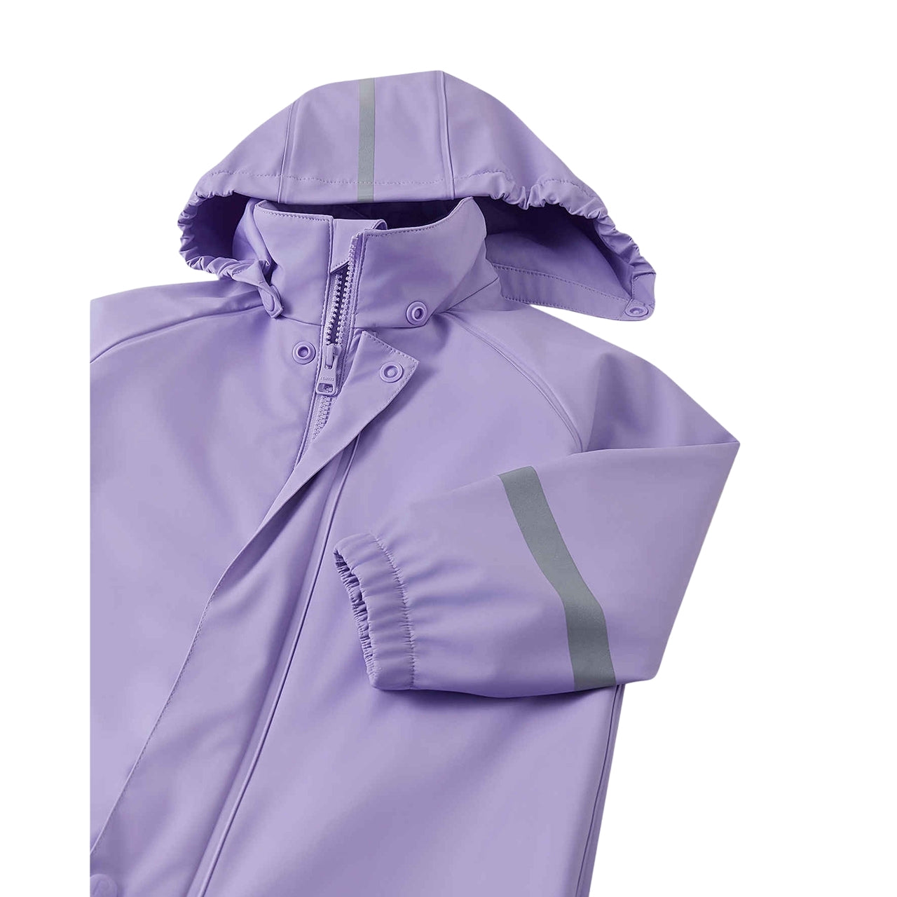 Kids Waterproof Rain All-in-One Zippered Suit Welded-Seam PU Protection |