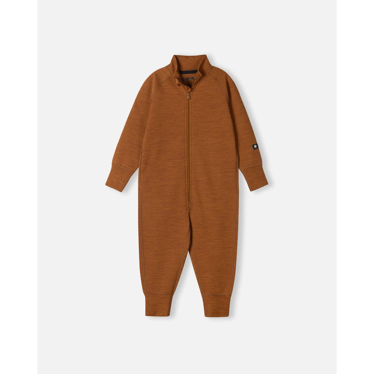 Kids Merino Wool Parvin All-In-One - Mid Layer | Reima #color_cinnamon-brown