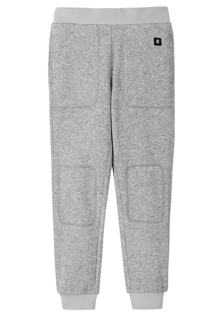 Kids Sangis Mid Layer Fleece Pants | Reima #color_melange-grey