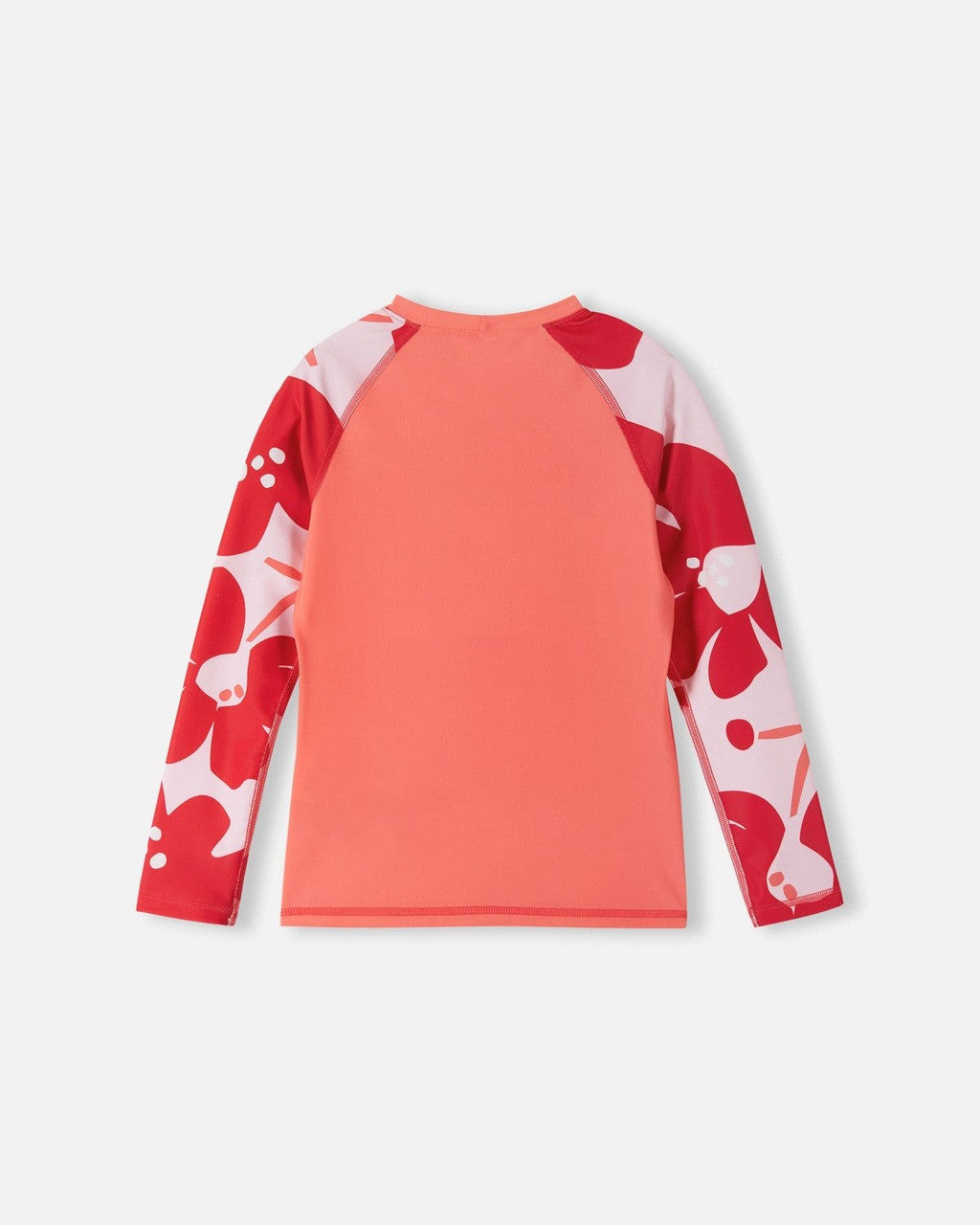 Kids SunProof Sukeltaja Long Sleeve Rash Guard Shirt - UV 50+ | Reima #color_misty-red