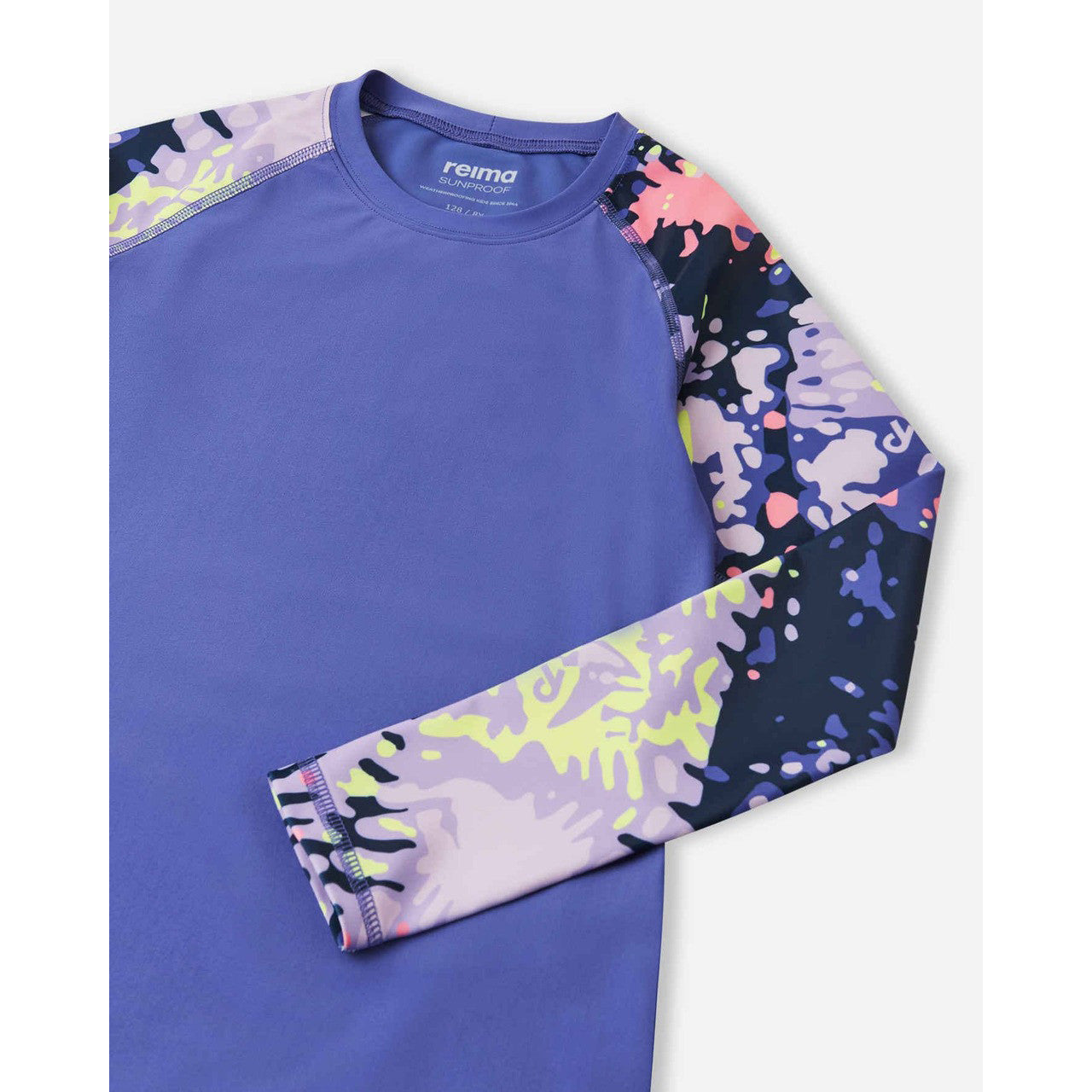 Kids SunProof Sukeltaja Long Sleeve Rash Guard Shirt - UV 50+ | Reima